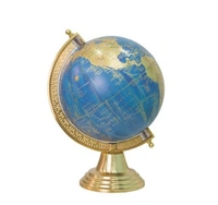 RIZIK STORE  Metal & Plastic  World Map  Floating Globe -  Free  Size, Metal, Pack of1